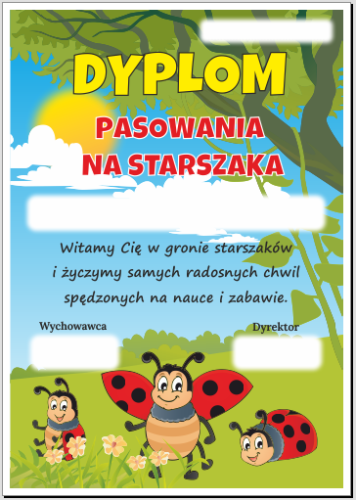 pasowanie na straszaka