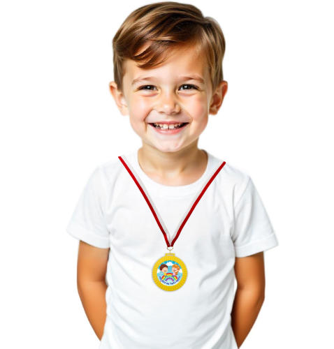 Medal 3D - DZIECI - wzór 23 (+ tasiemka, + własny napis)