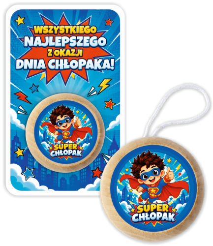 Upominek na Dzień Chłopaka - JOJO - SUPERCHŁOPAK (wzór 38)