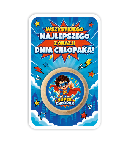 Upominek na Dzień Chłopaka - JOJO - SUPERCHŁOPAK (wzór 38)