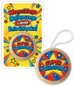 Upominek na Dzień Chłopaka - JOJO - SUPERCHŁOPAK (wzór 40)