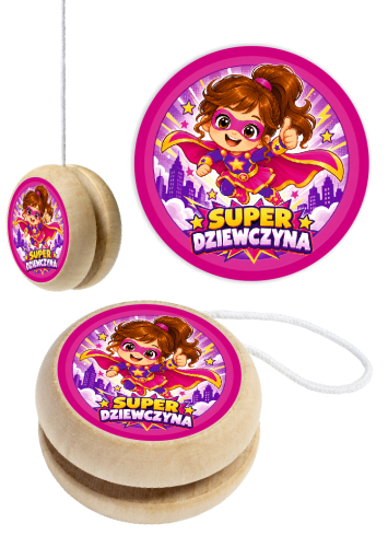 Upominek na Dzień Kobiet - JOJO - SUPERDZIEWCZYNA (wzór 41)