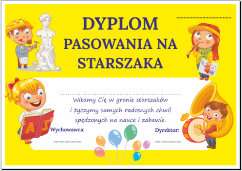 Pasowanie na starszaka