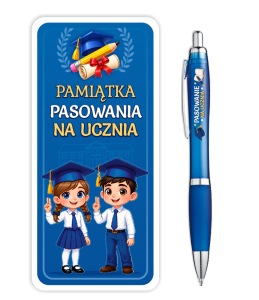 Upominek Pasowanie na Ucznia - Długopis (wzór 2)