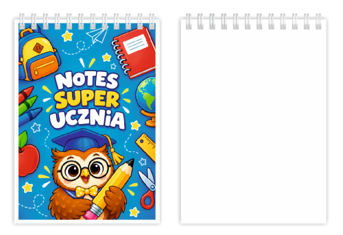 Notes SUPER UCZNIA - wzór 24 (A6)