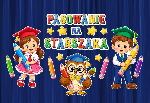 Dekoracja - Pasowanie na Starszaka (rozmiar XXL)