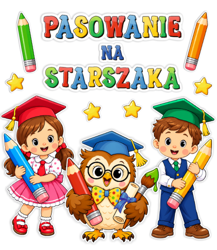 Dekoracja - Pasowanie na Starszaka (jednostronna)