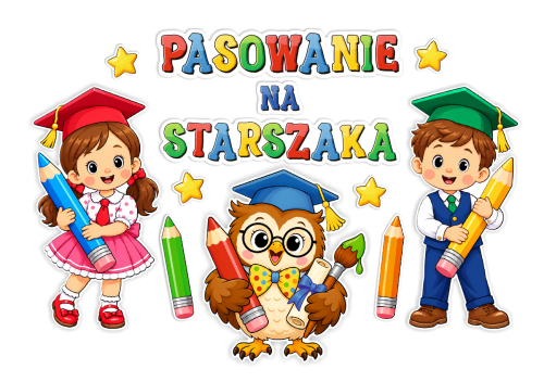 Dekoracja - Pasowanie na Starszaka (jednostronna)