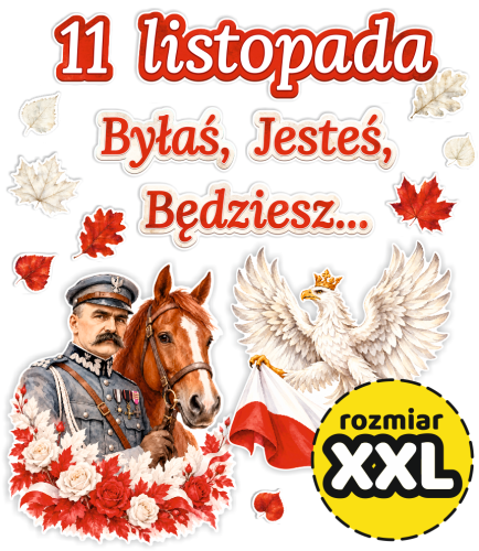 Dekoracja Patriotyczna - 11 Listopada - wzór 4 (rozmiar XXL)