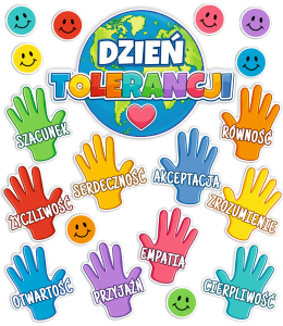 Dekoracja - Dzień Tolerancji (jednostronna)