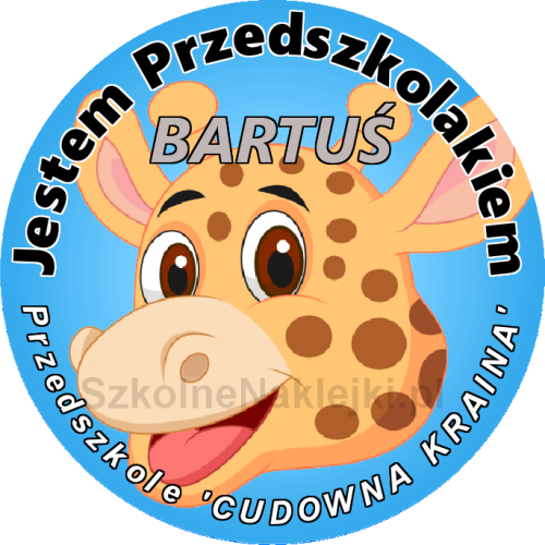 Przypinka ⌀ 58 mm zaprojektowana przez klienta