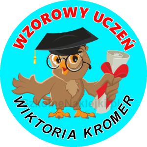 Przypinka ⌀ 58 mm zaprojektowana przez klienta