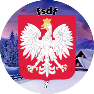 Przypinka ⌀ 58 mm zaprojektowana przez klienta