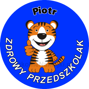 Przypinka ⌀ 58 mm zaprojektowana przez klienta