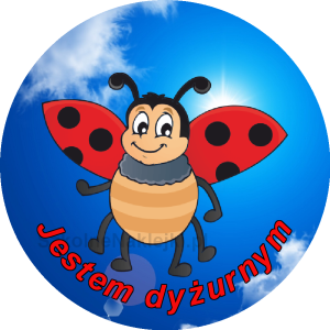 Przypinka ⌀ 75 mm zaprojektowana przez klienta