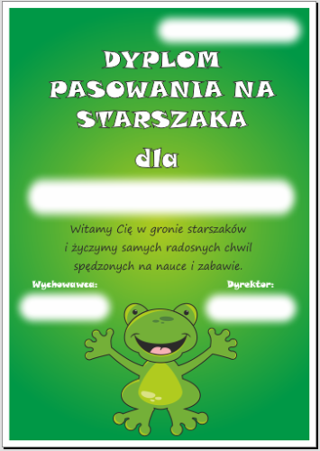 Pasowanie na starszaka