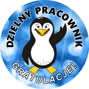 Naklejki ⌀ 40 mm zaprojektowane przez klienta