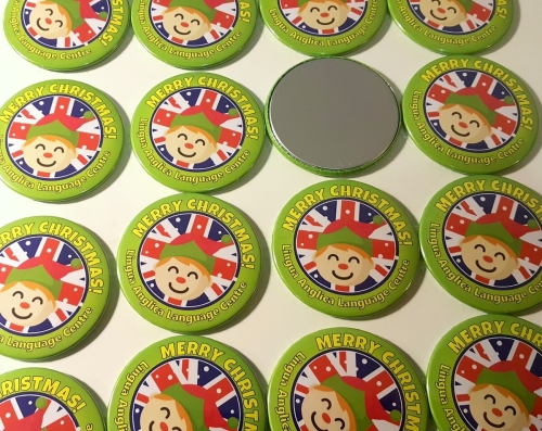 magnesy świąteczne - przykładowa realizacja