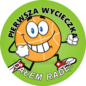 Przypinka ⌀ 58 mm zaprojektowana przez klienta