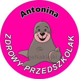 Przypinka ⌀ 58 mm zaprojektowana przez klienta