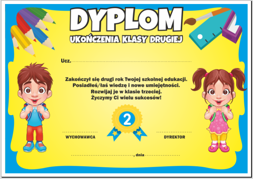 Dyplom - klasa 2