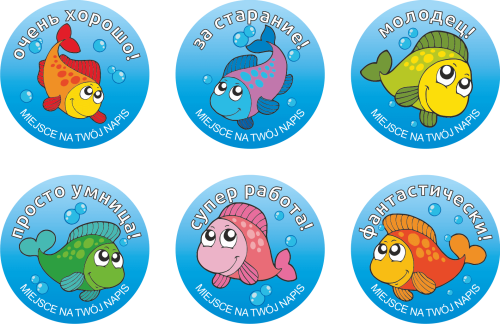 Rybki w języku rosyjskim.