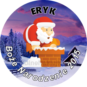 Przypinka ⌀ 58 mm zaprojektowana przez klienta