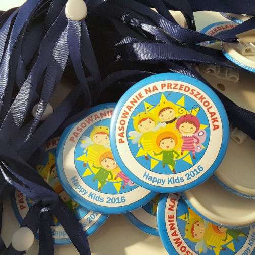 Medal: Pasowanie na Przedszkolaka (Dzieci 2) + nazwa przedszkola