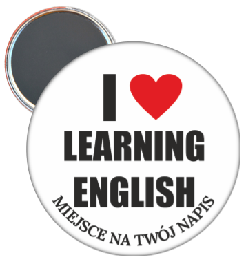 Magnes i love learning english