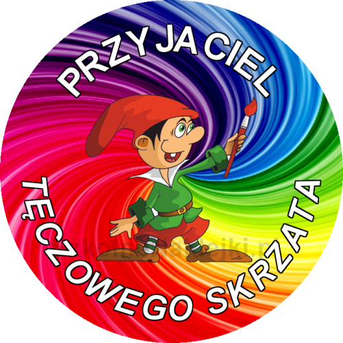 Przypinka ⌀ 58 mm zaprojektowana przez klienta
