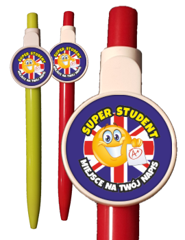 Długopis z obrazkiem w języku angielskim