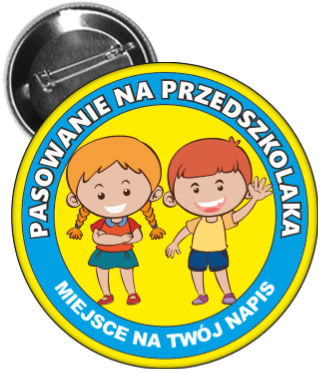 Przypinka Pasowania na przedszkolaka