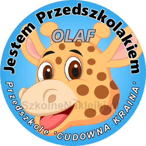 Przypinka ⌀ 58 mm zaprojektowana przez klienta
