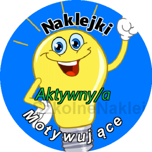 Naklejki ⌀ 40 mm zaprojektowane przez klienta