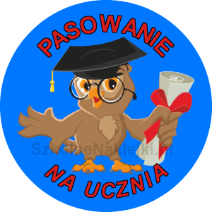 Przypinka ⌀ 58 mm zaprojektowana przez klienta