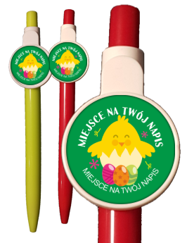 Długopis wielkanocny z obrazkiem