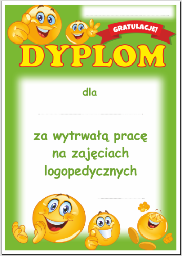 dyplom logopedyczny