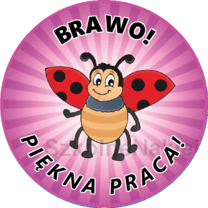 Naklejki ⌀ 40 mm zaprojektowane przez klienta