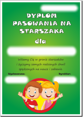 pasowanie na starszaka