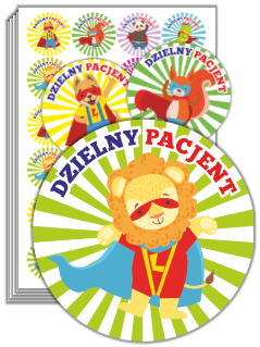 Naklejki dzielnego pacjenta