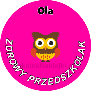 Przypinka ⌀ 58 mm zaprojektowana przez klienta