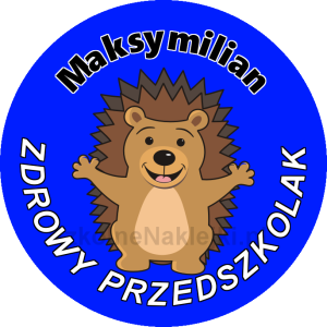 Przypinka ⌀ 58 mm zaprojektowana przez klienta