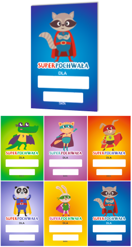 MiniKarty "SUPERZWIERZAKI" (60 szt.)