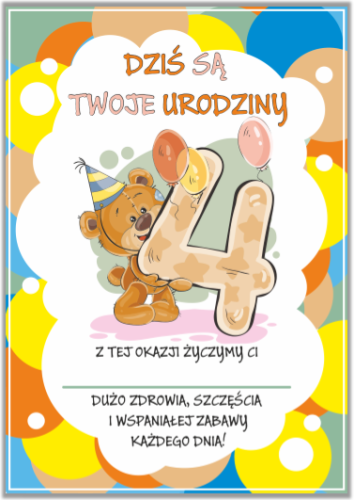 Dyplom 4 latka