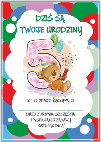 Dyplom 5 latka