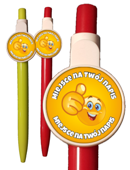 Długopis: "Pozytywna buźka" + twoje napisy