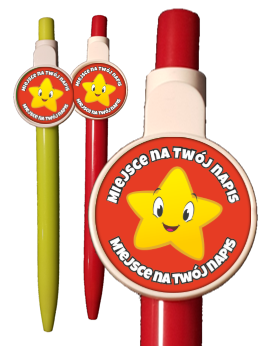 Długopis: "Gwiazdka" + twoje napisy