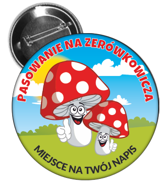 Pasowanie na zerówkowicza - wzór 13