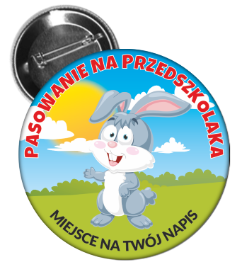 Pasowanie na przedszkolaka - Zajączek