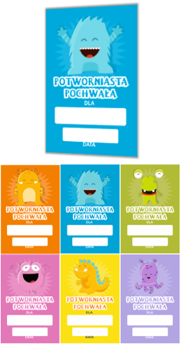 MiniKarty "POTWORKI" (60 szt.)